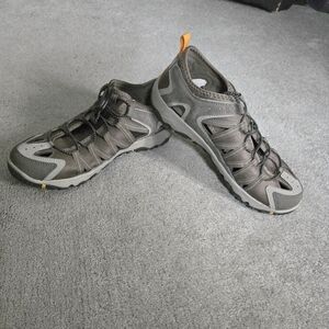 Eddie Bauer Men Taupe/Gray Hiking Shoes US Size  11